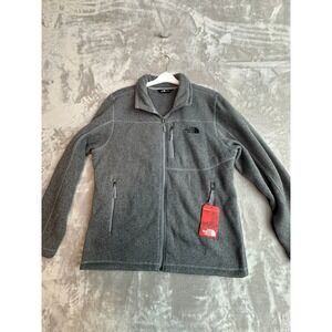 The North Face Gordon Lyons Mens Full Zip Sweater Fleece Jacket Grey NF0A3LH7 L